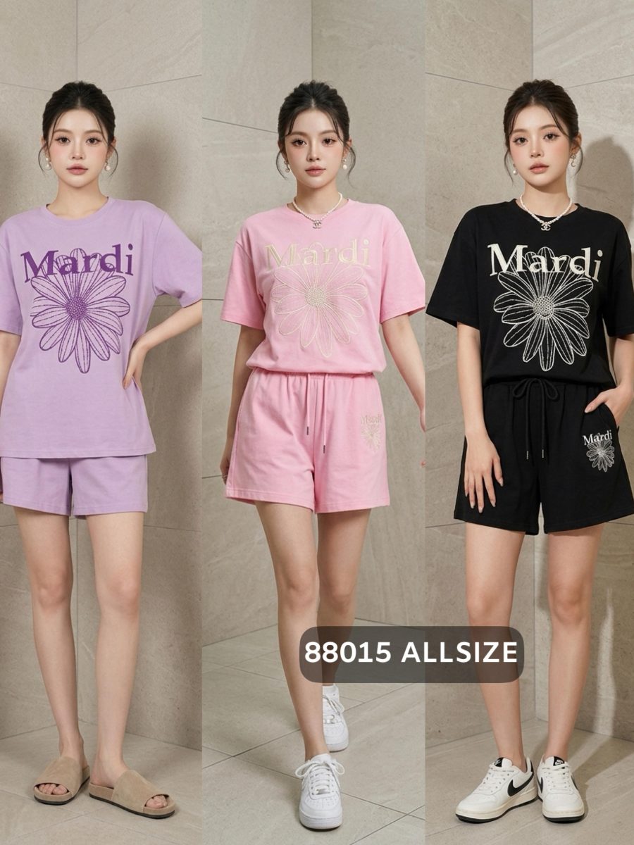 88015 Set Mardi pendek