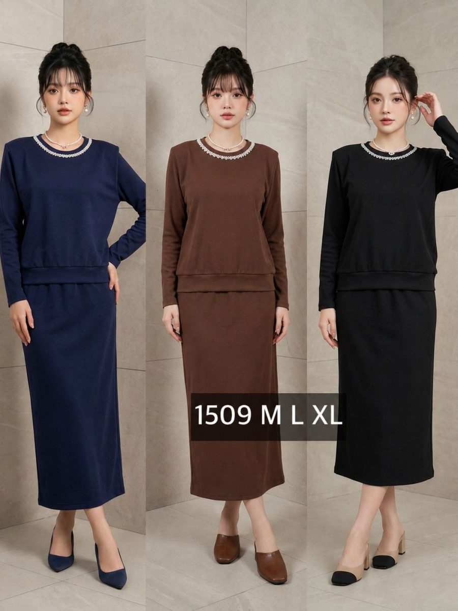 1509 setelan kaos premium M-XL